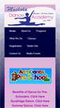 Mobile Screenshot of muskokadance.ca